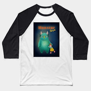 Monster Love Baseball T-Shirt